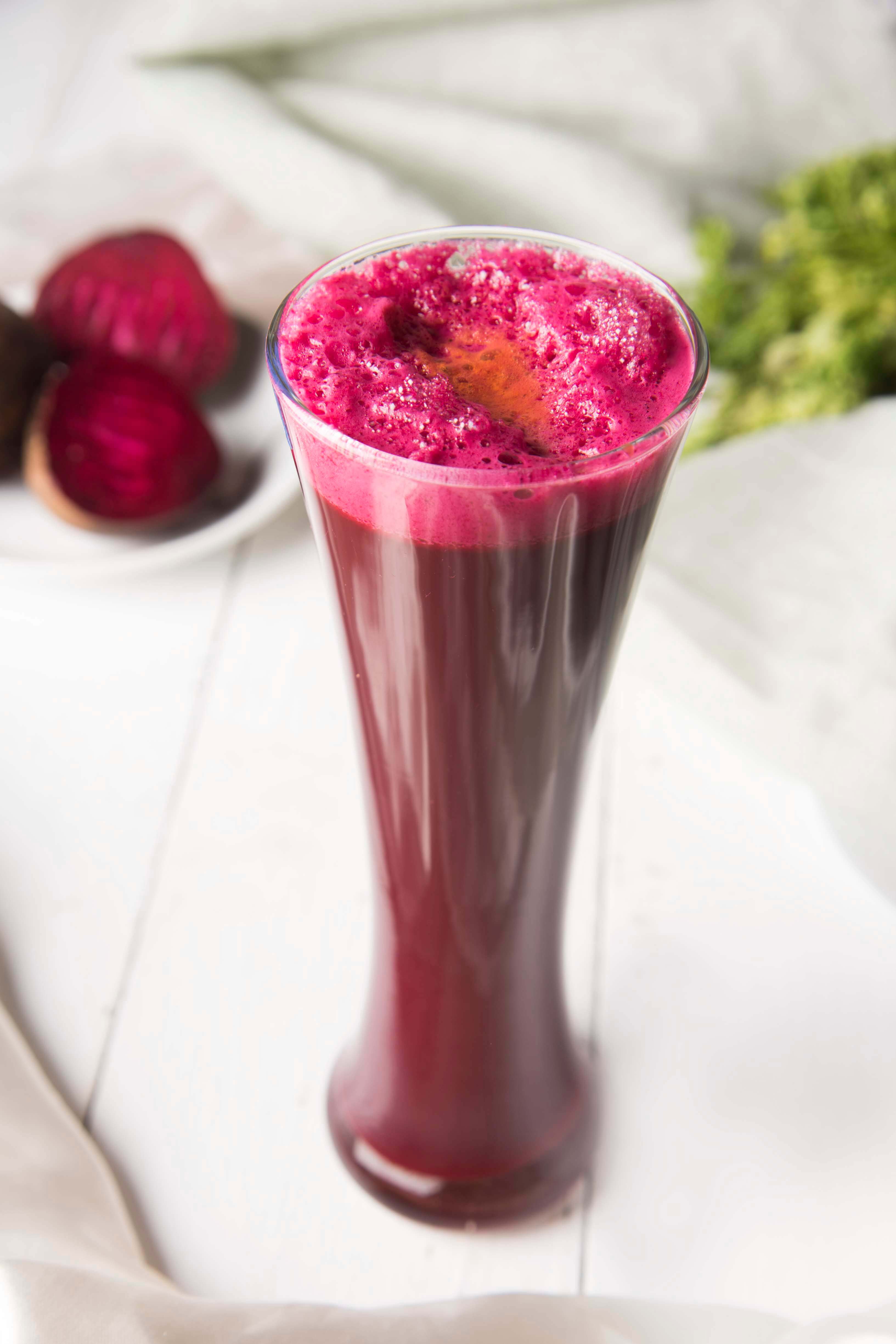 Beet Carrot Ginger and Mint